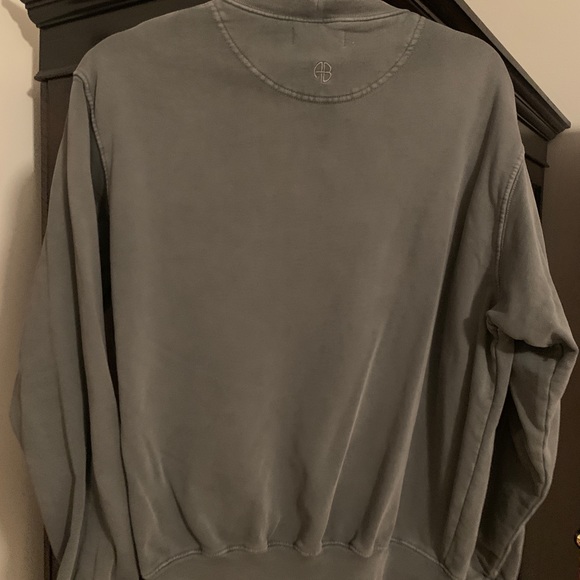 Anine Bing Ramona Moto Sweatshirt - Picture 4 of 5